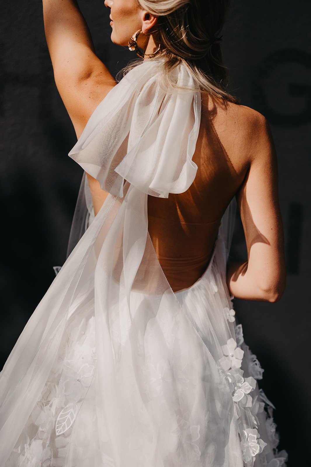 Dress with bow at best sale neck